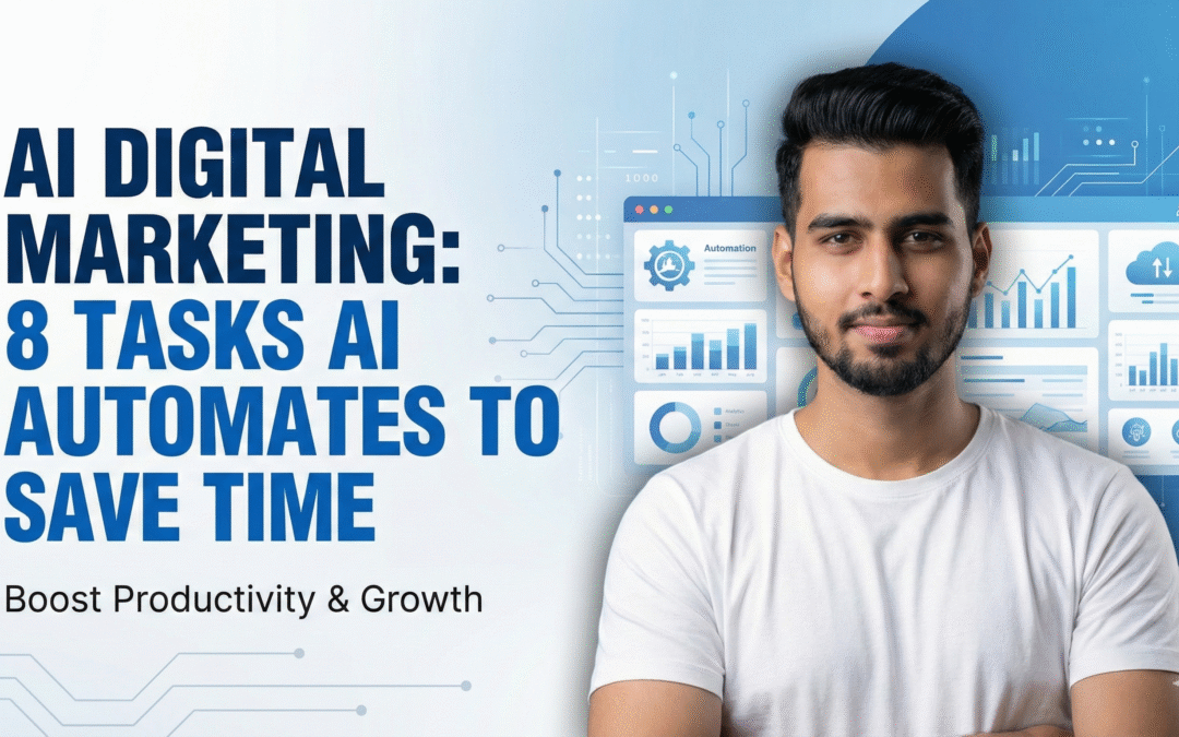 AI Digital Marketing: 8 Tasks AI Automates to Save Time