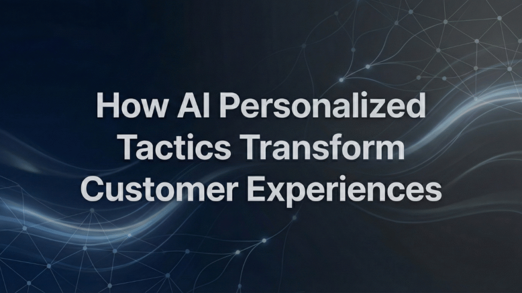 AI Personalized Tactics